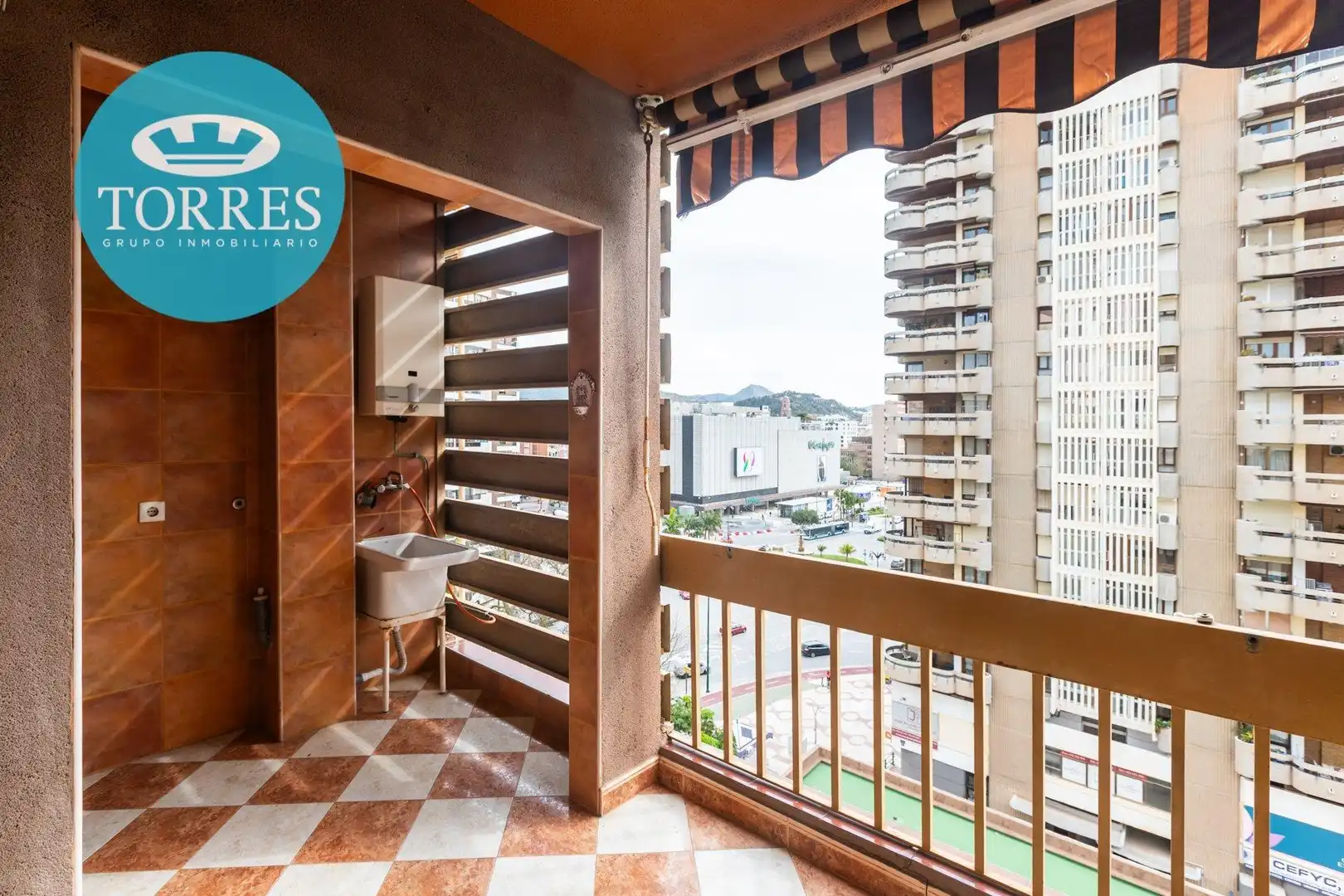 Balcony of Flat for sale in Málaga Capital  with Air Conditioner, Terrace and Storage room