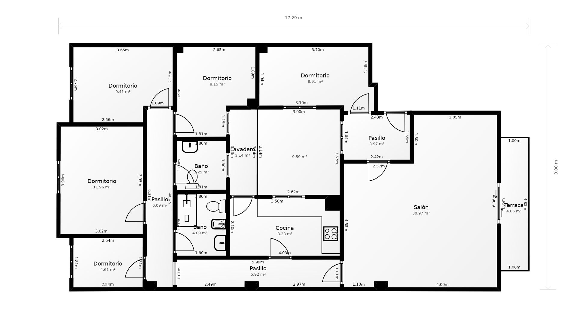 Flat for sale in Sabadell  with Heating, Terrace and Oven
