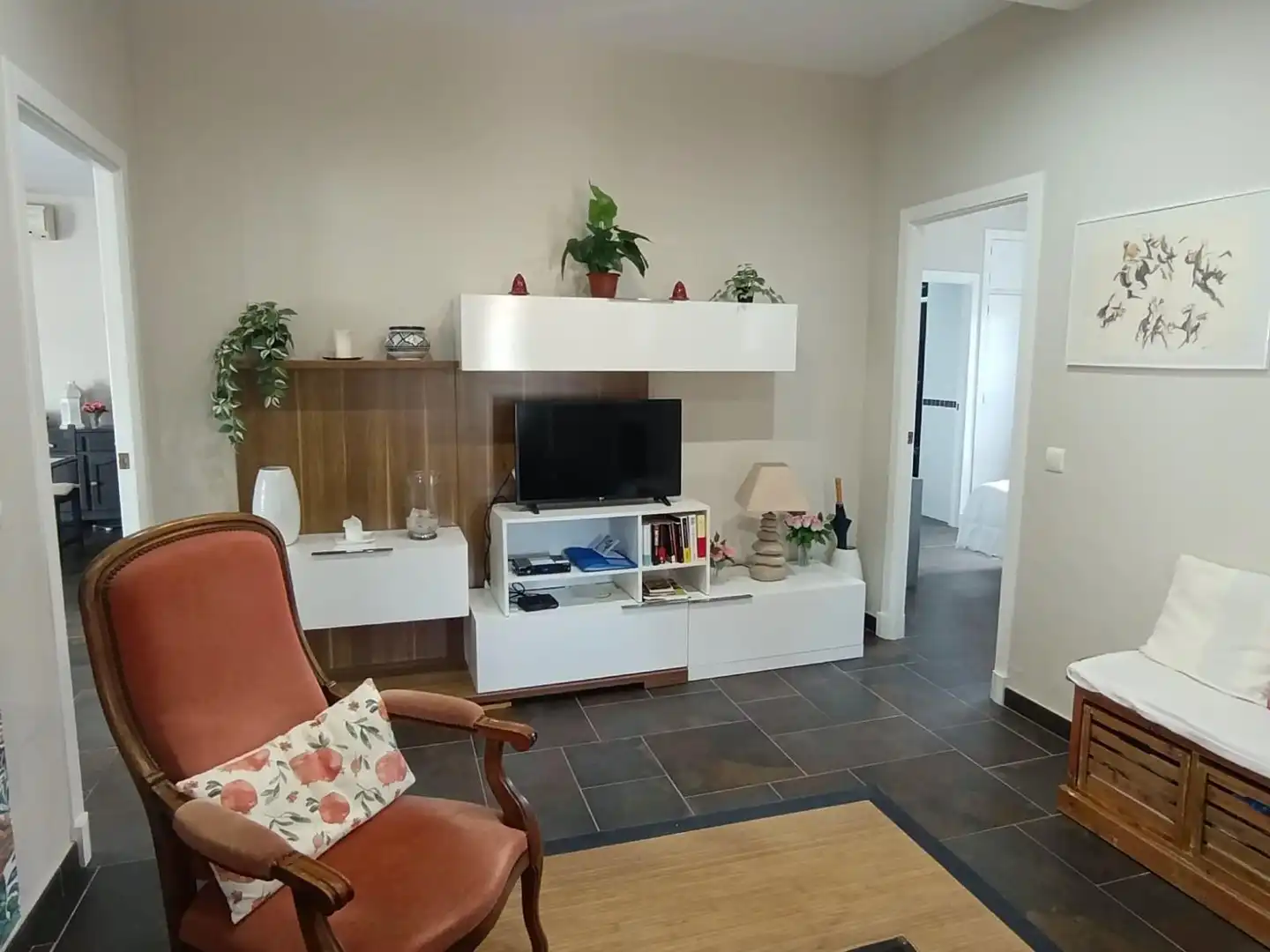 Living room of Houses for sale in Chiclana de la Frontera  with Air Conditioner, Private garden and Storage room