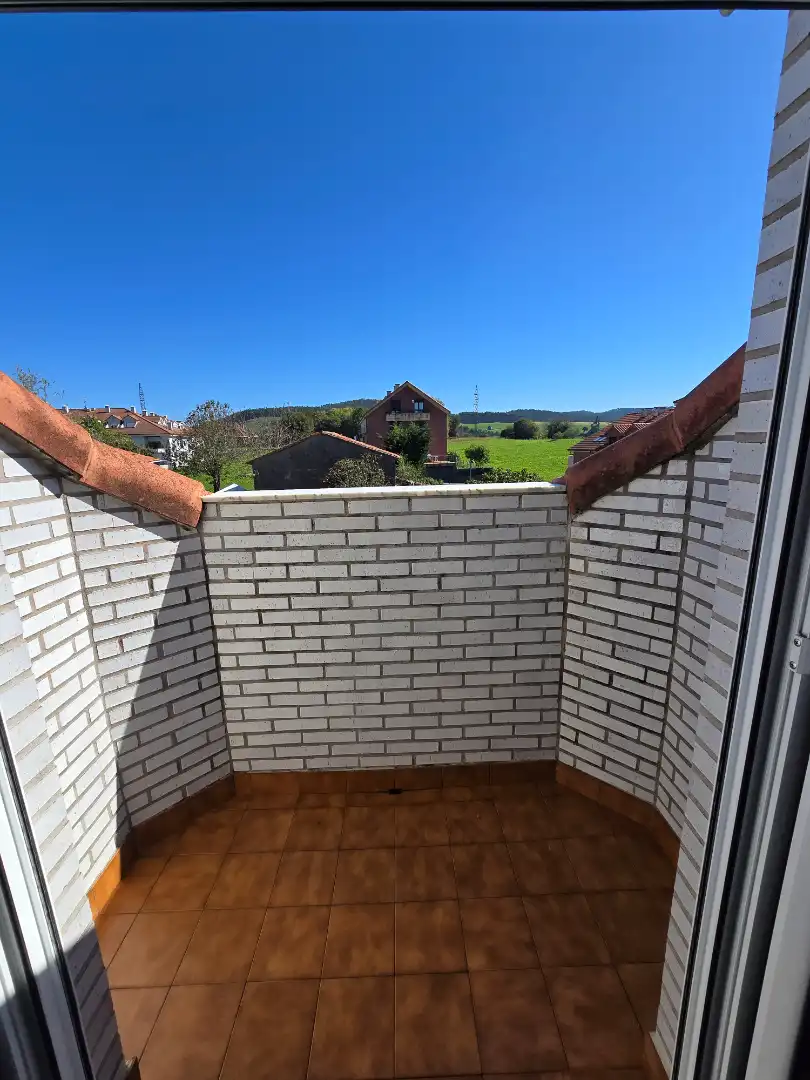 Balcony of Attic for sale in Meruelo  with Heating, Terrace and Furnished