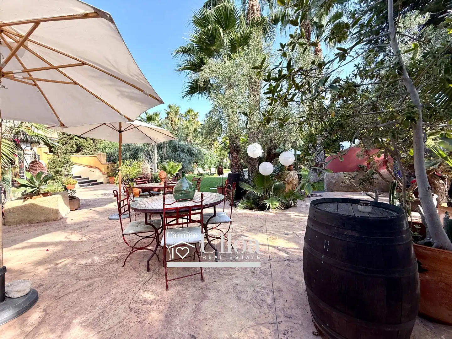 Terrassa de Casa o xalet en venda en Alicante / Alacant amb Jardí privat, Terrassa i Traster