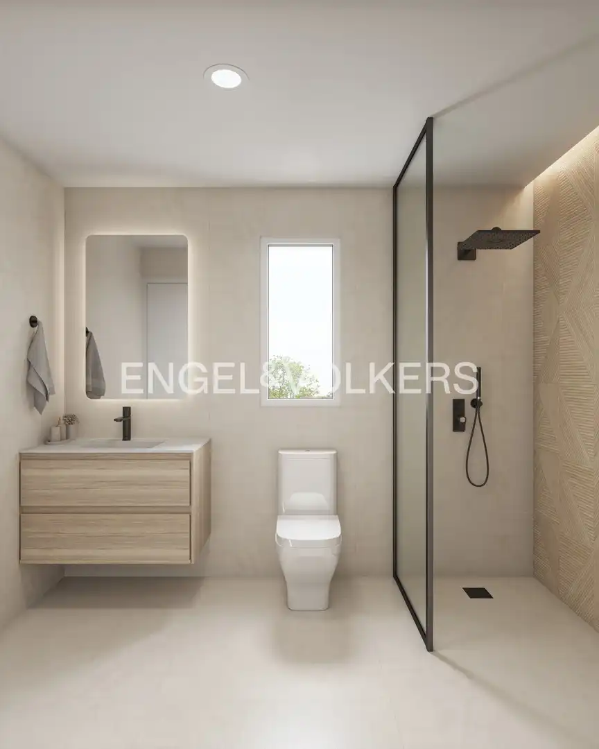 Baño de Apartamento en venta en Pilar de la Horadada con Aire acondicionado, Calefacción y Jardín privado