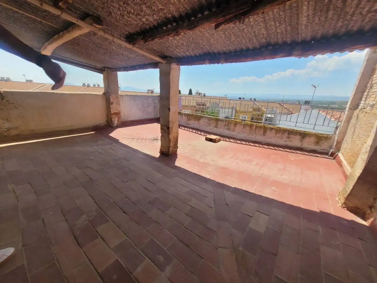 Terrassa de Casa o xalet en venda en Baza amb Jardí privat, Terrassa i Moblat
