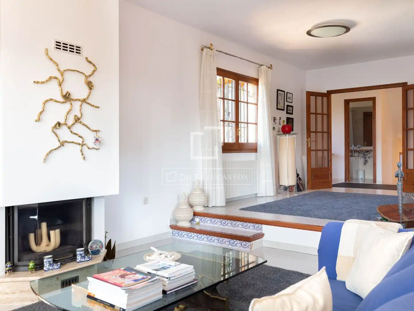 Sala de estar de Casa o chalet en venta en Palafrugell con Aire acondicionado, Calefacción y Jardín privado