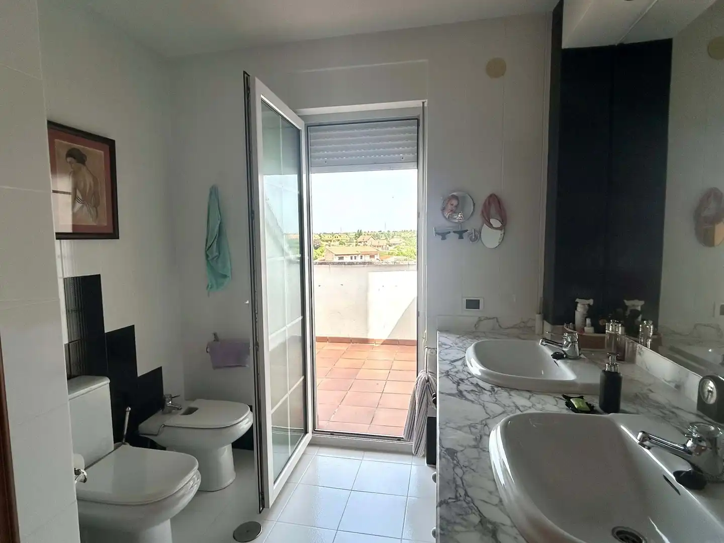 Bathroom of Houses for sale in Santovenia de la Valdoncina  with Heating and Terrace