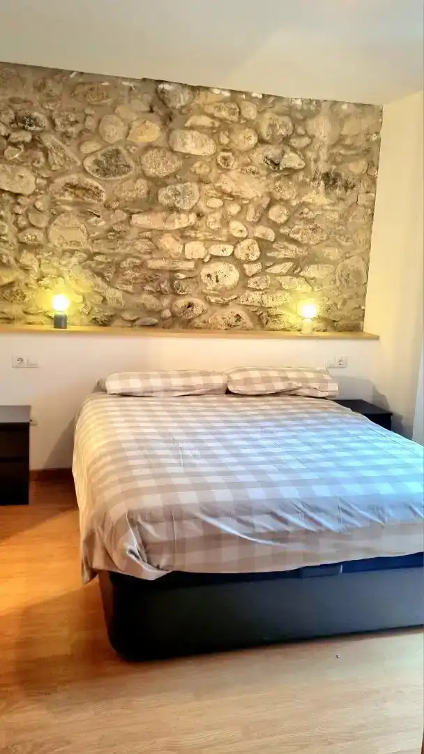 Bedroom of Flat for rent in Esterri d'Àneu  with Private garden, Parquet flooring and Furnished