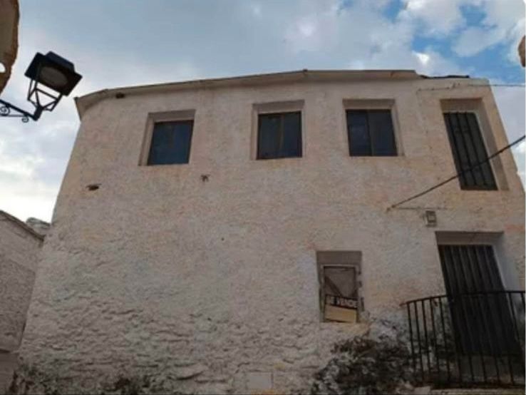 Exterior view of Single-family semi-detached for sale in Olula de Castro