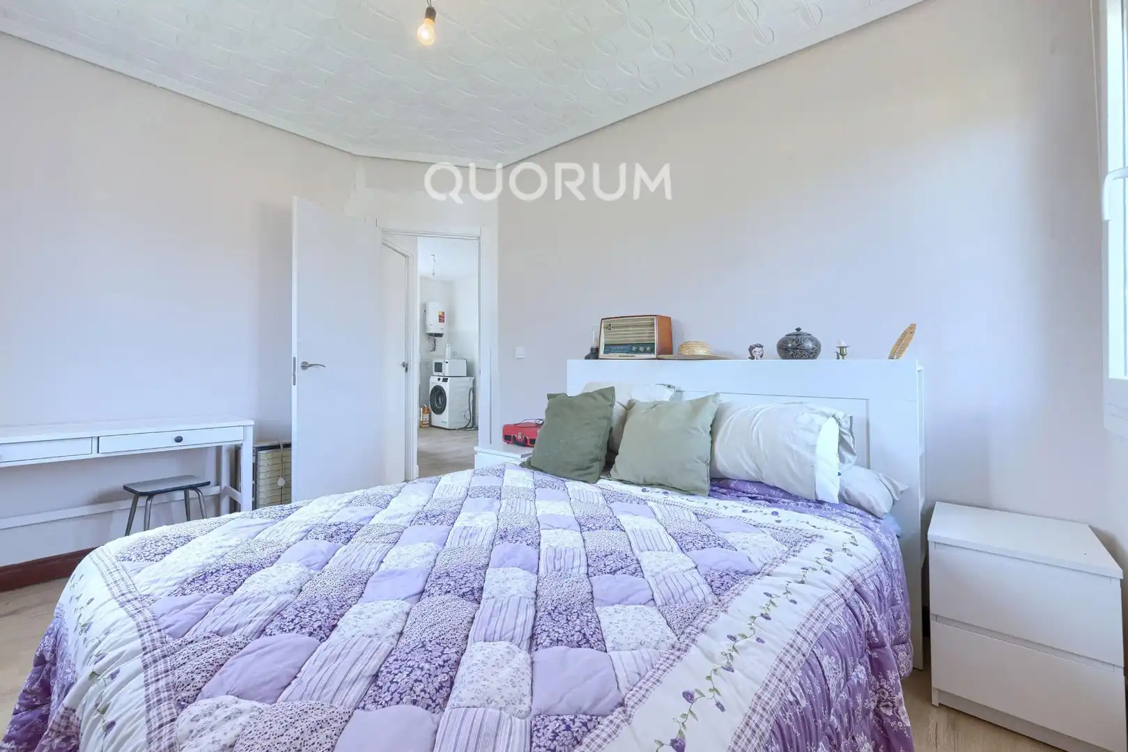 Schlafzimmer von Wohnung zum Verkauf in Arrigorriaga mit Parkett und Balkon