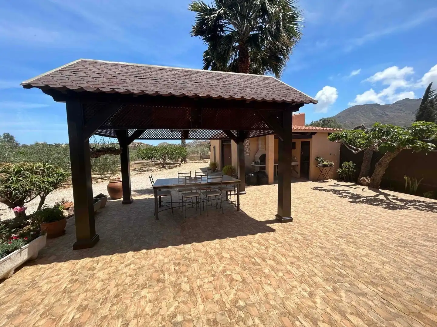 Terraza de Casa o chalet en venta en Mojácar con Aire acondicionado, Calefacción y Jardín privado
