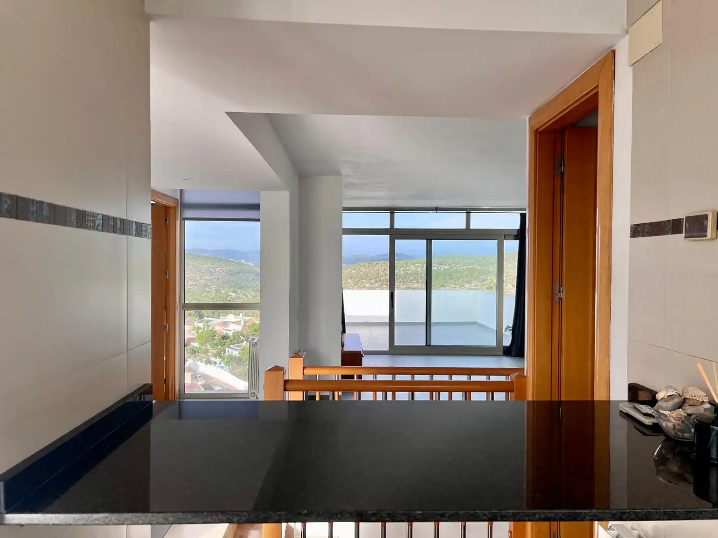 Esszimmer von Haus oder Chalet zur Miete in Sitges mit Klimaanlage, Heizung und Privatgarten