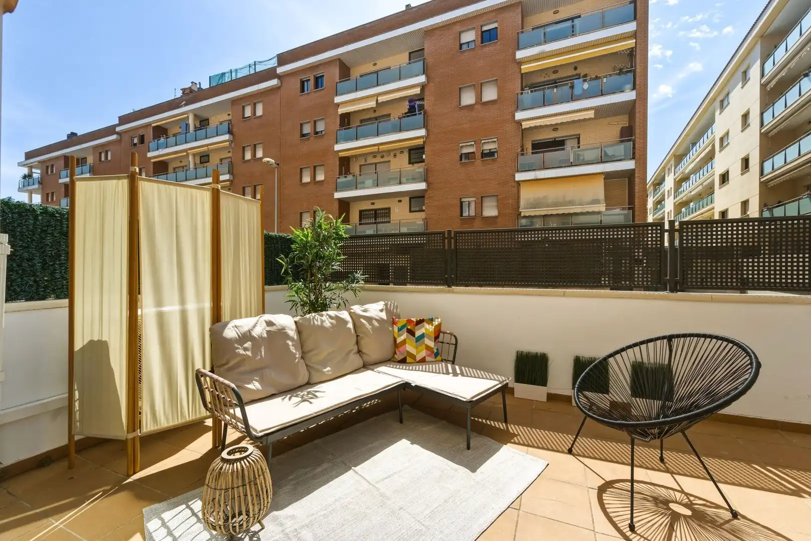 Terrasse von Wohnung zum Verkauf in Lloret de Mar mit Klimaanlage, Heizung und Terrasse