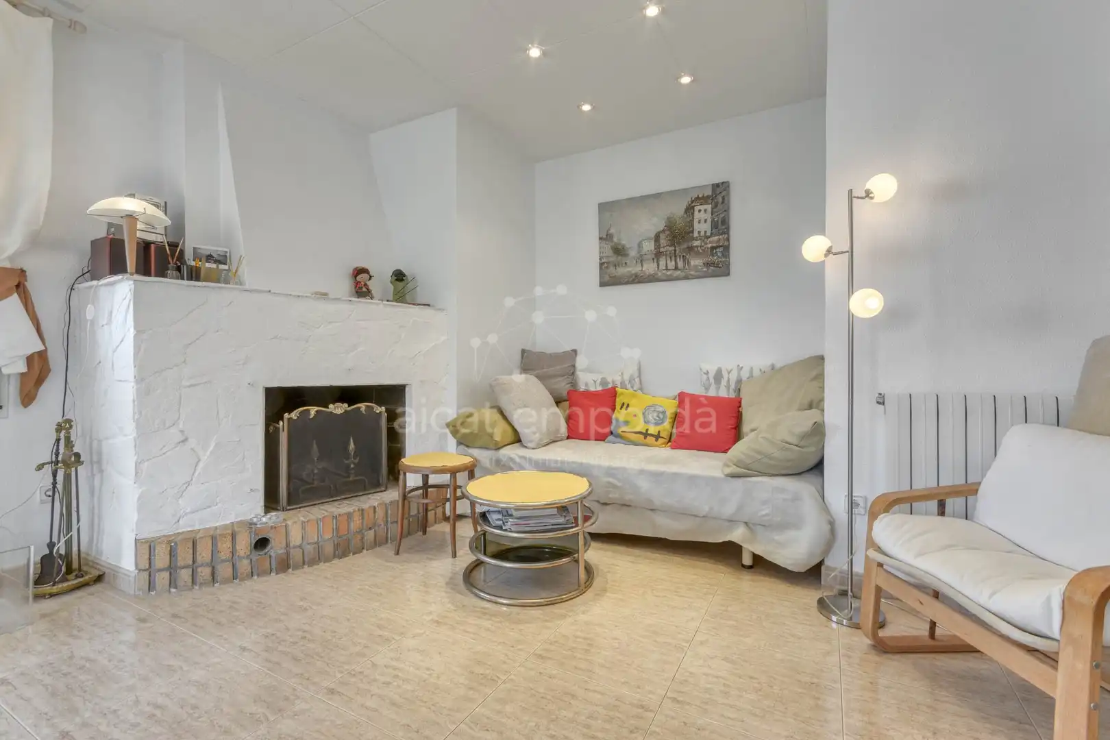 Wohnzimmer von Wohnung zum Verkauf in Roses mit Privatgarten und Terrasse
