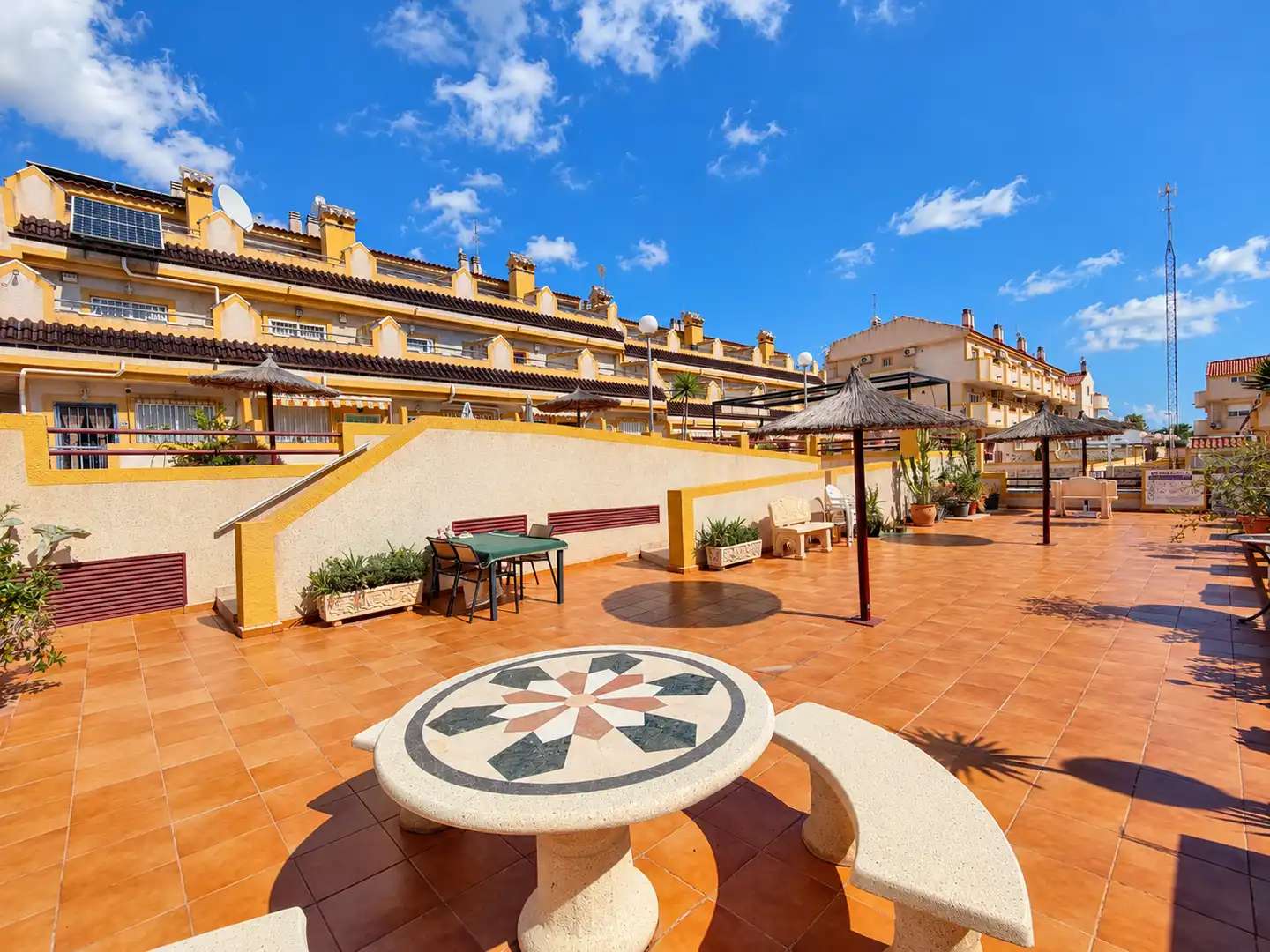 Terrassa de Casa adosada en venda en Orihuela Costa