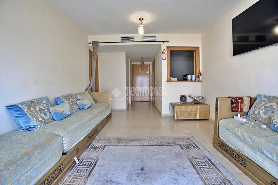 Sala de estar de Piso en venta en El Ejido con Aire acondicionado y Balcón
