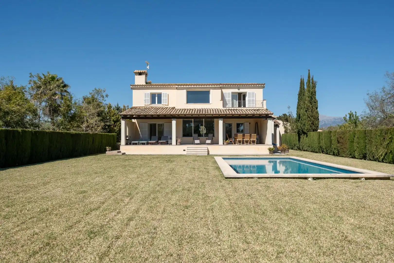 Jardín de Casa o chalet de alquiler en Binissalem con Aire acondicionado, Calefacción y Jardín privado