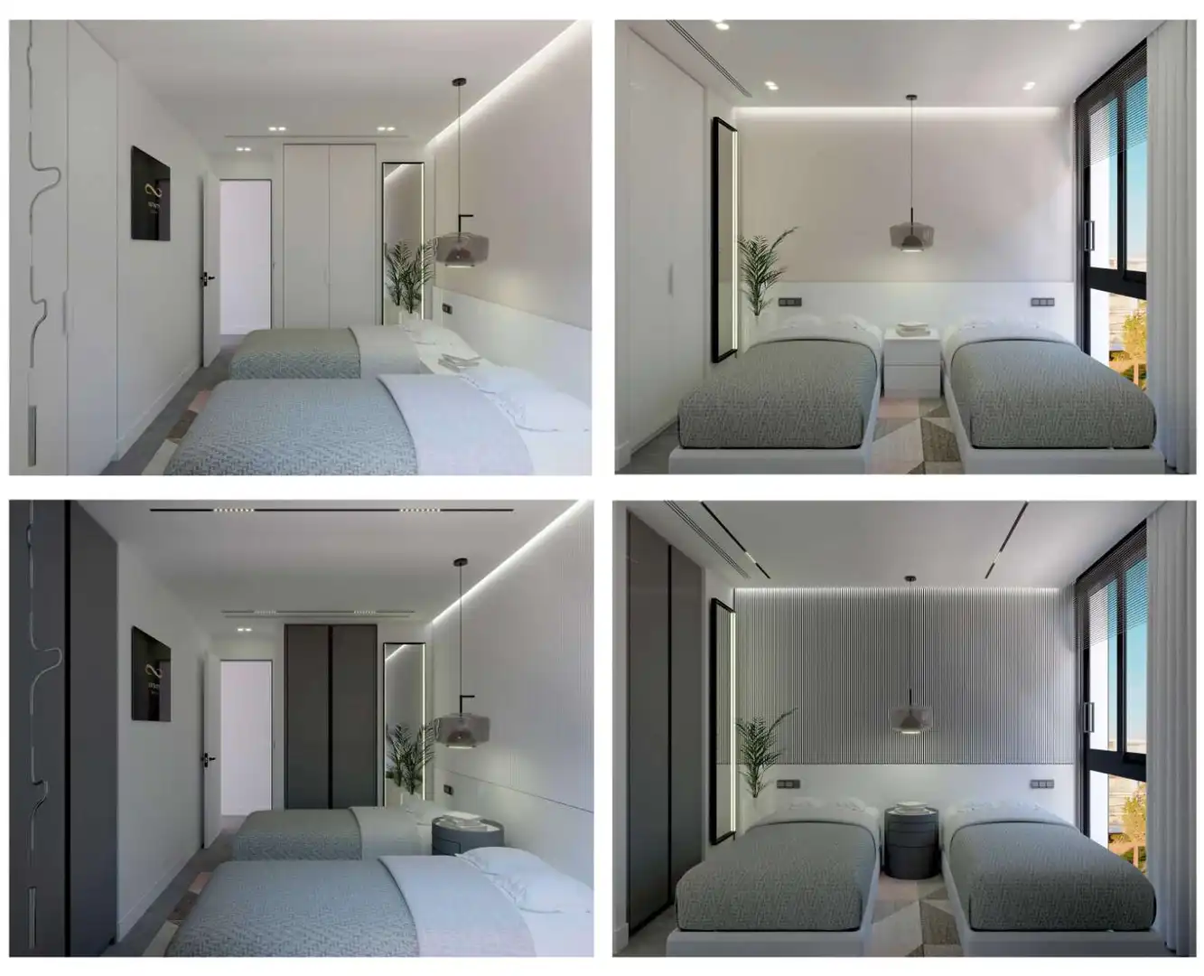 Dormitori de Apartament en venda en Sant Antoni de Portmany amb Aire condicionat, Calefacció i Piscina