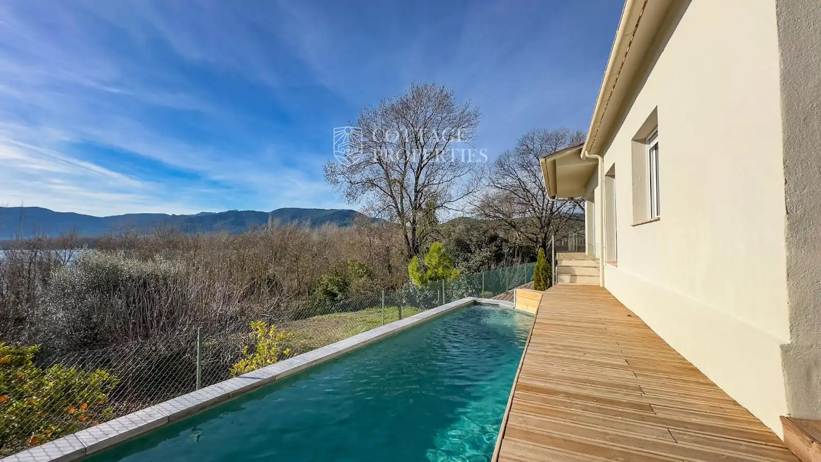 Exterior view of Houses for sale in Banyoles  with Air Conditioner, Swimming Pool and Alarm