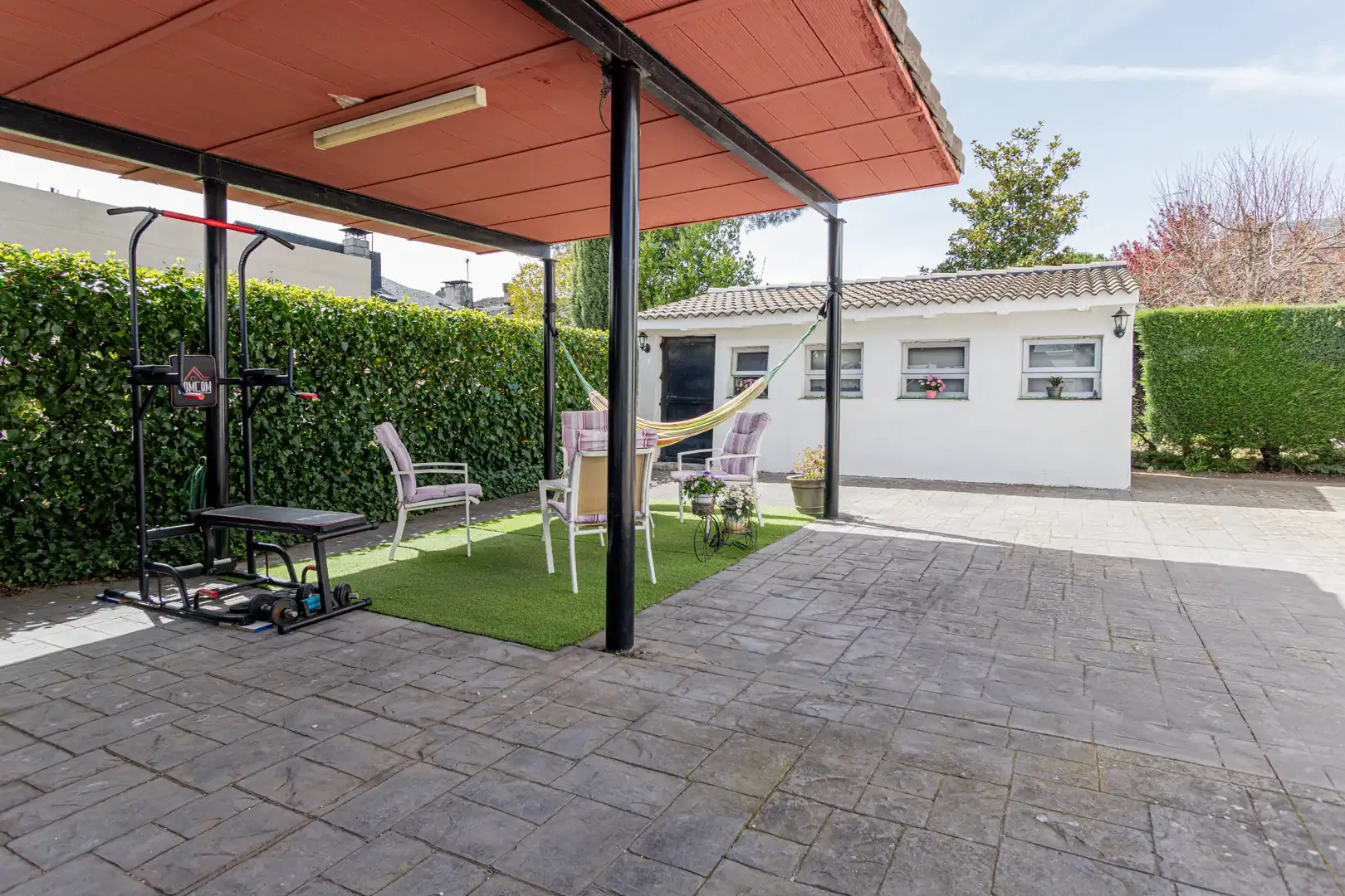 Terrassa de Casa o xalet en venda en Soto del Real amb Calefacció, Jardí privat i Terrassa