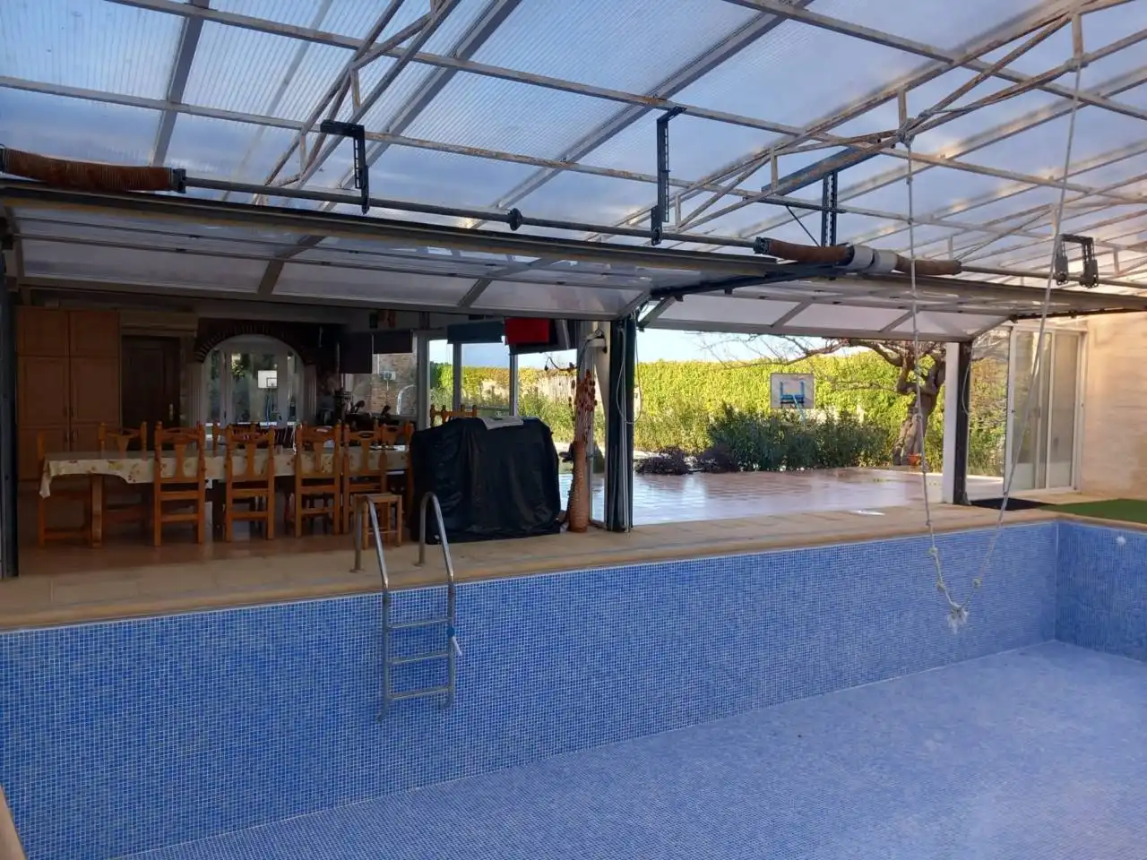 Piscina de Casa o chalet en venta en Sariñena con Jardín privado y Piscina