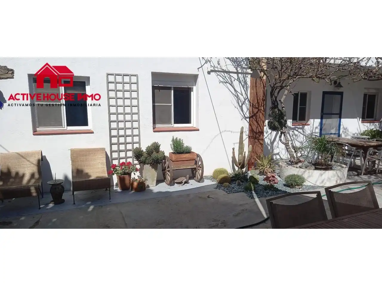 Terrassa de Casa o xalet en venda en Amposta amb Aire condicionat, Jardí privat i Terrassa