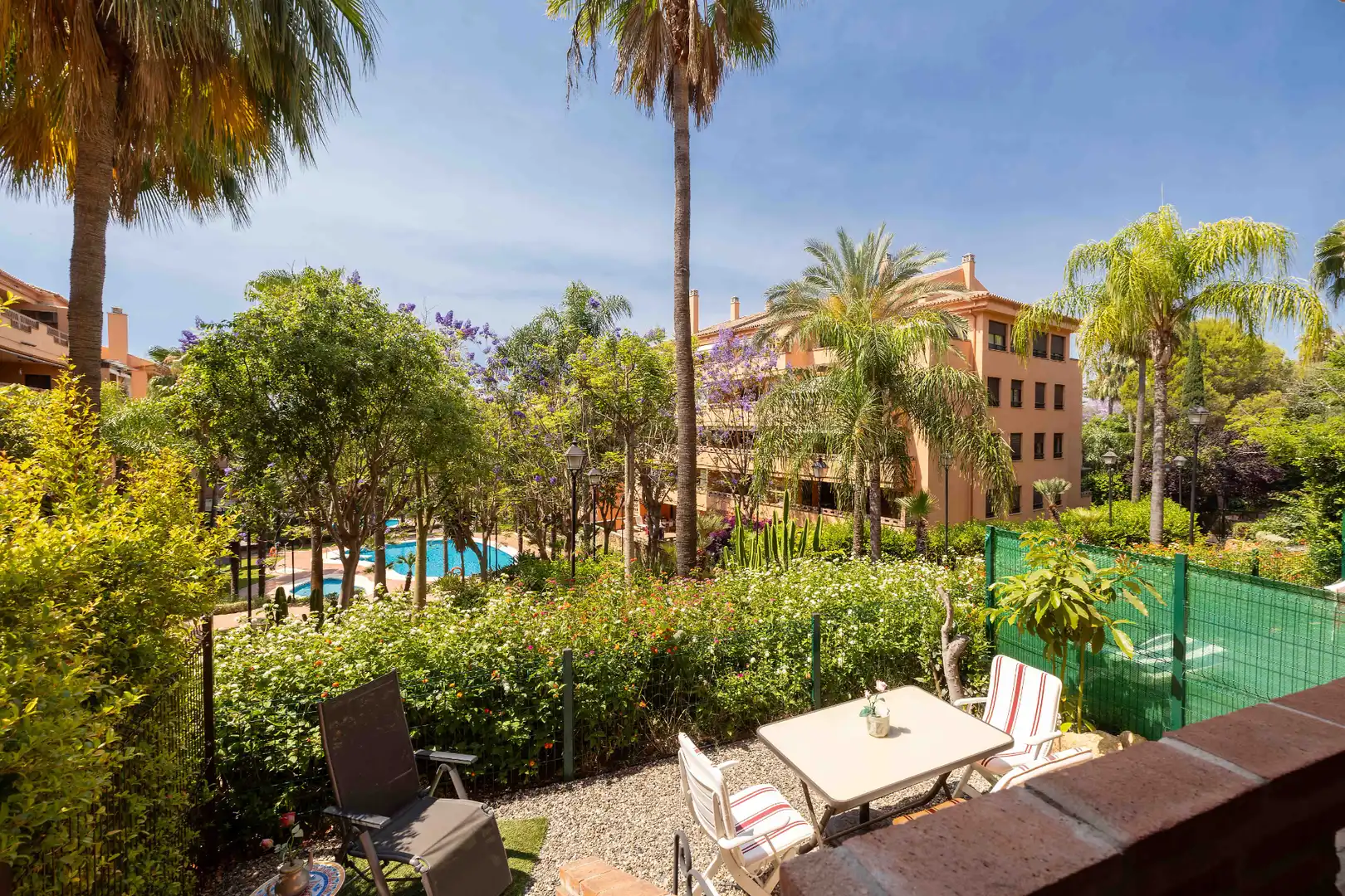 Garden of Ground floor for sale in Marbella  with Air Conditioner, Heating and Private garden