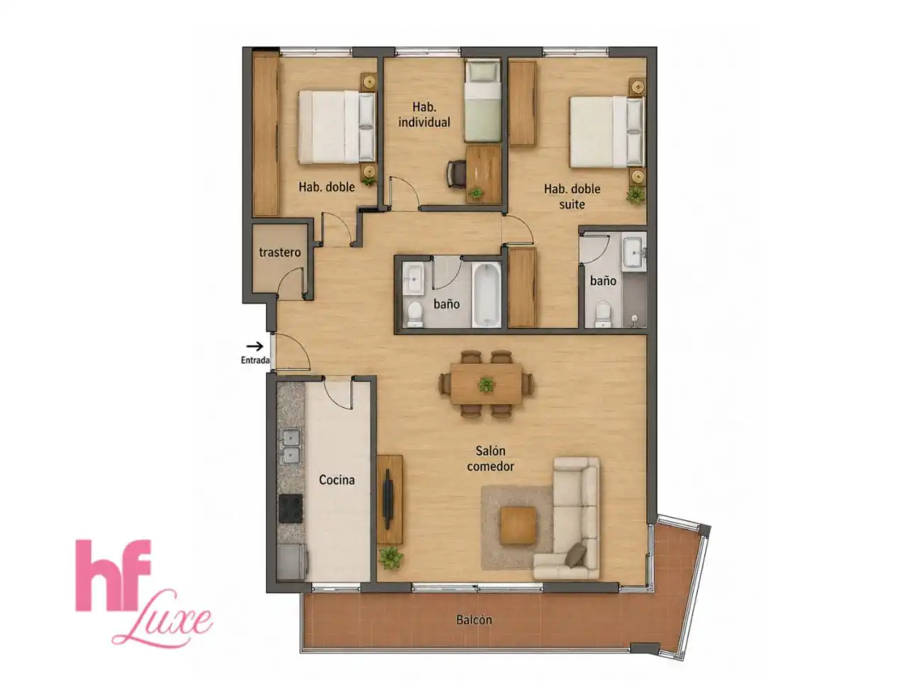 Piso en venta en Sant Adrià de Besòs con Aire acondicionado, Calefacción y Parquet