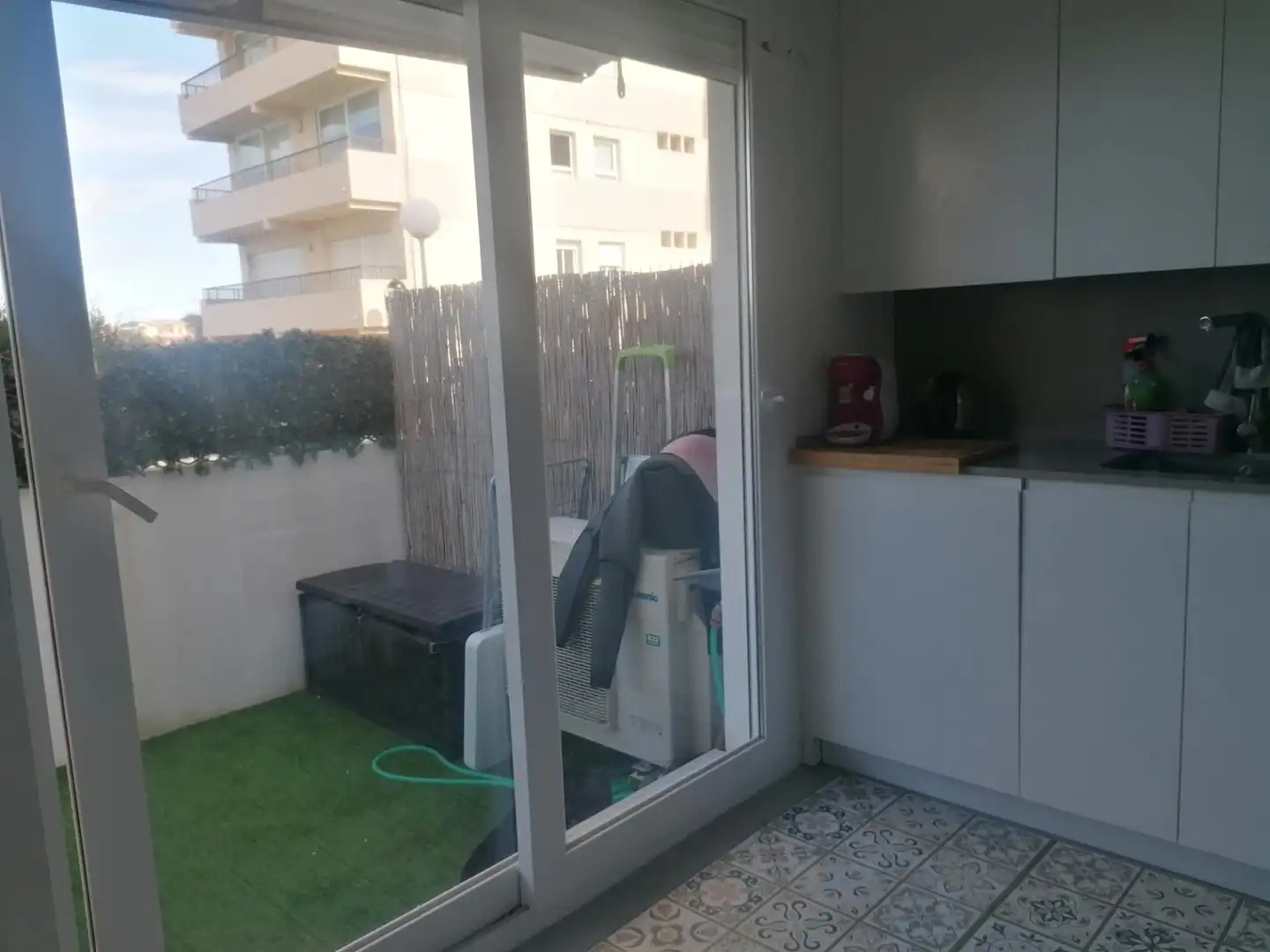 Terrasse von Wohnung zur Miete in El Puerto de Santa María mit Klimaanlage, Heizung und Privatgarten
