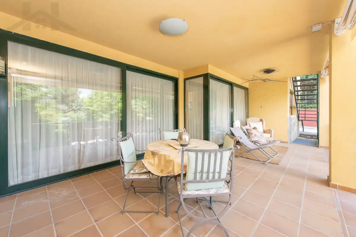 Terraza de Casa o chalet en venta en Tres Cantos con Aire acondicionado, Calefacción y Jardín privado
