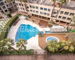 Swimming pool of Apartment to rent in  Barcelona Capital  with Air Conditioner, Terrace and Swimming Pool