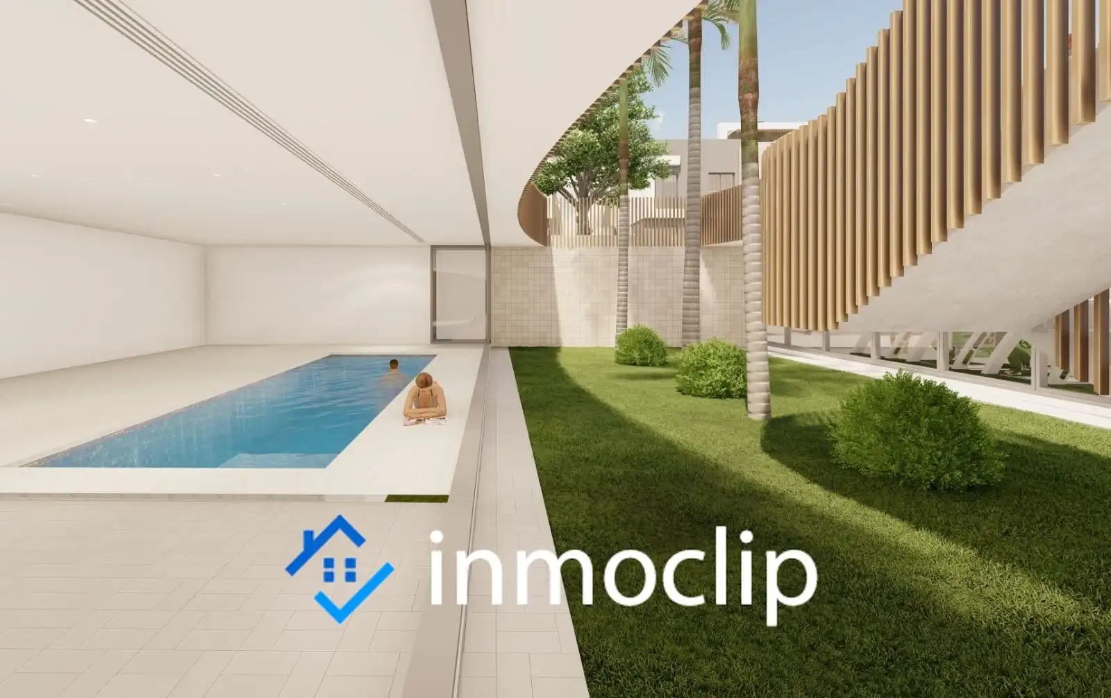 Swimming pool of Apartments for sale in Pilar de la Horadada  with Air Conditioner, Heating and Private garden