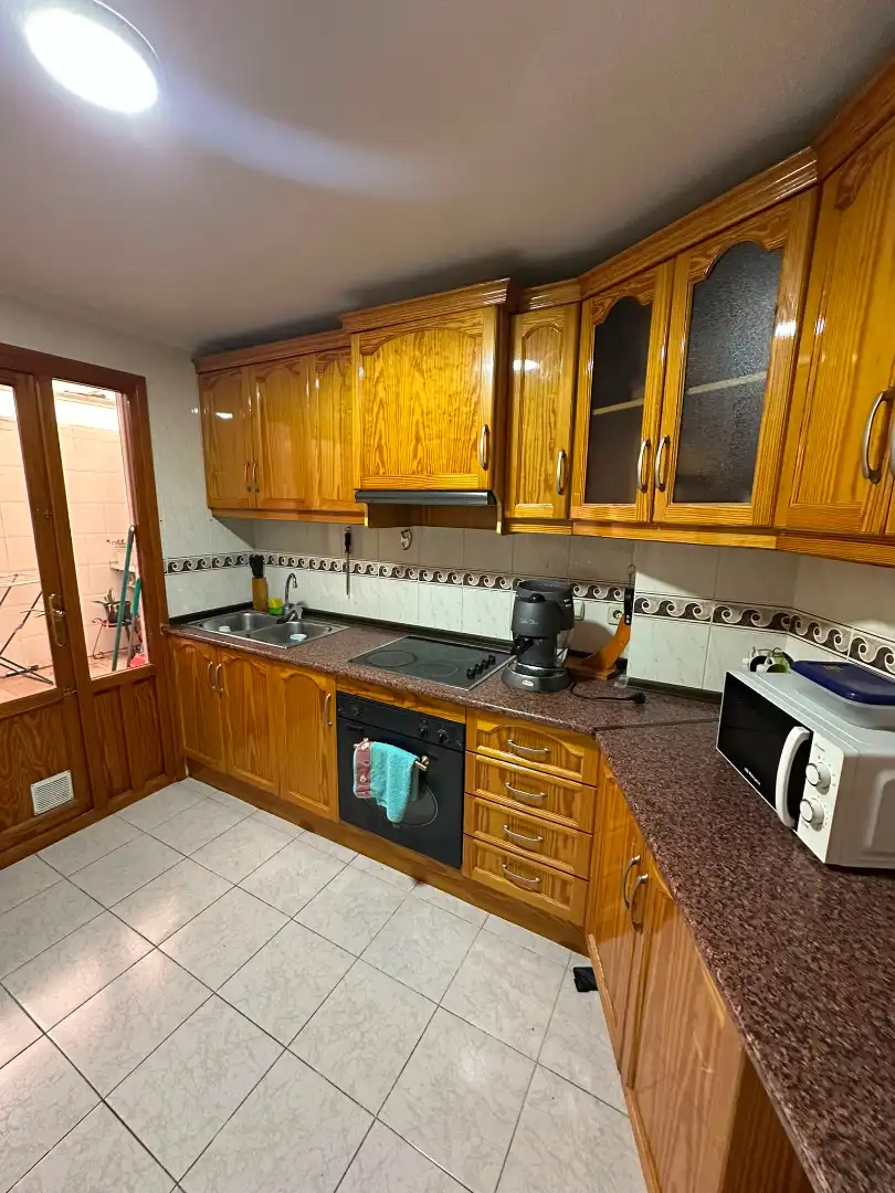 Kitchen of Flat for sale in Bigastro  with Air Conditioner, Terrace and Furnished