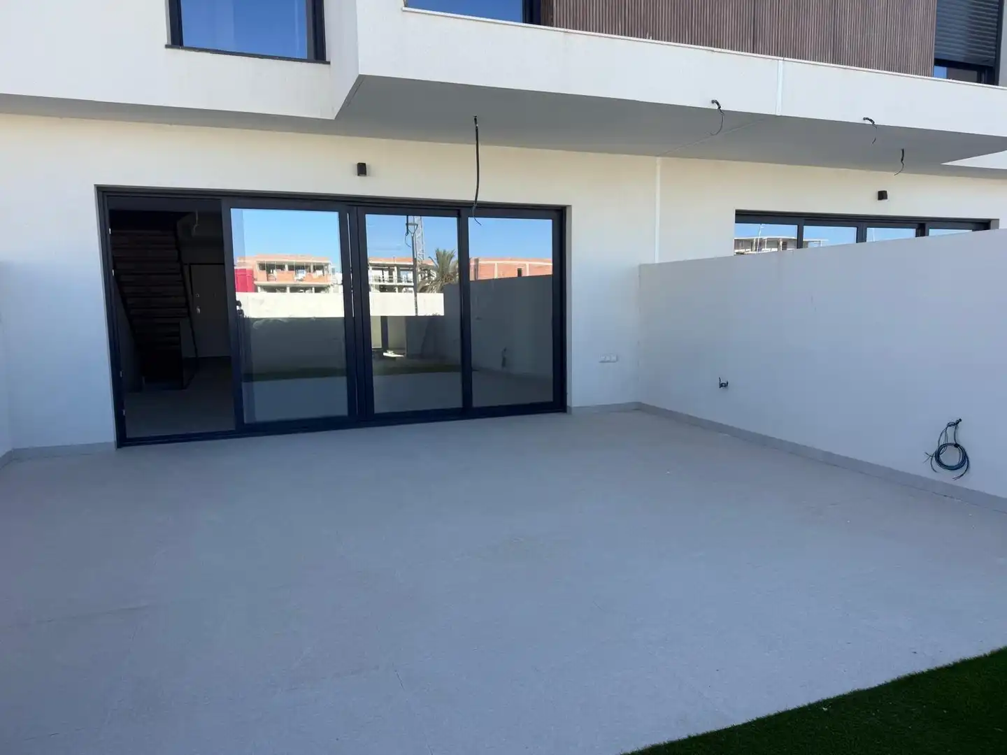 Terraza de Casa o chalet de alquiler en El Ejido con Jardín privado, Terraza y Piscina comunitaria
