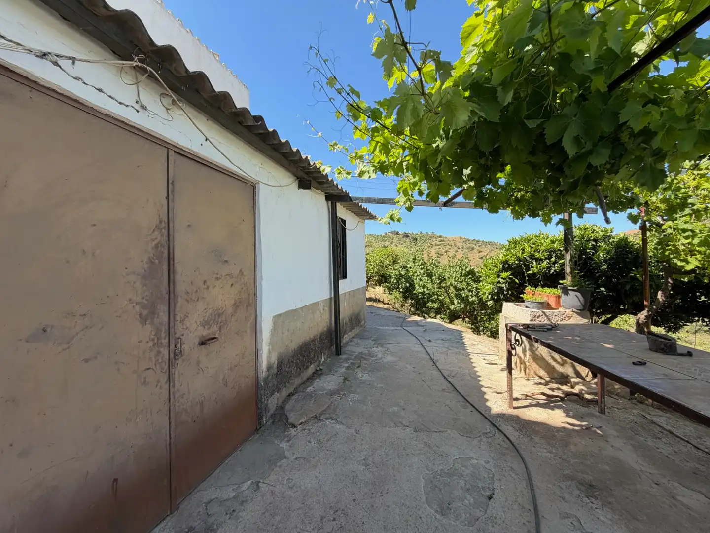 Vista exterior de Finca rústica en venta en Ardales con Jardín privado, Terraza y Piscina