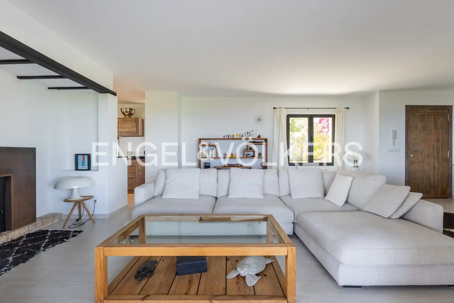 Sala d'estar de Casa o xalet en venda en Dénia amb Aire condicionat, Calefacció i Jardí privat