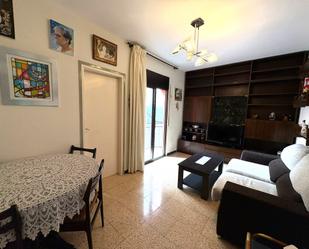 Living room of Flat for sale in  Barcelona Capital  with Heating, Furnished and Balcony