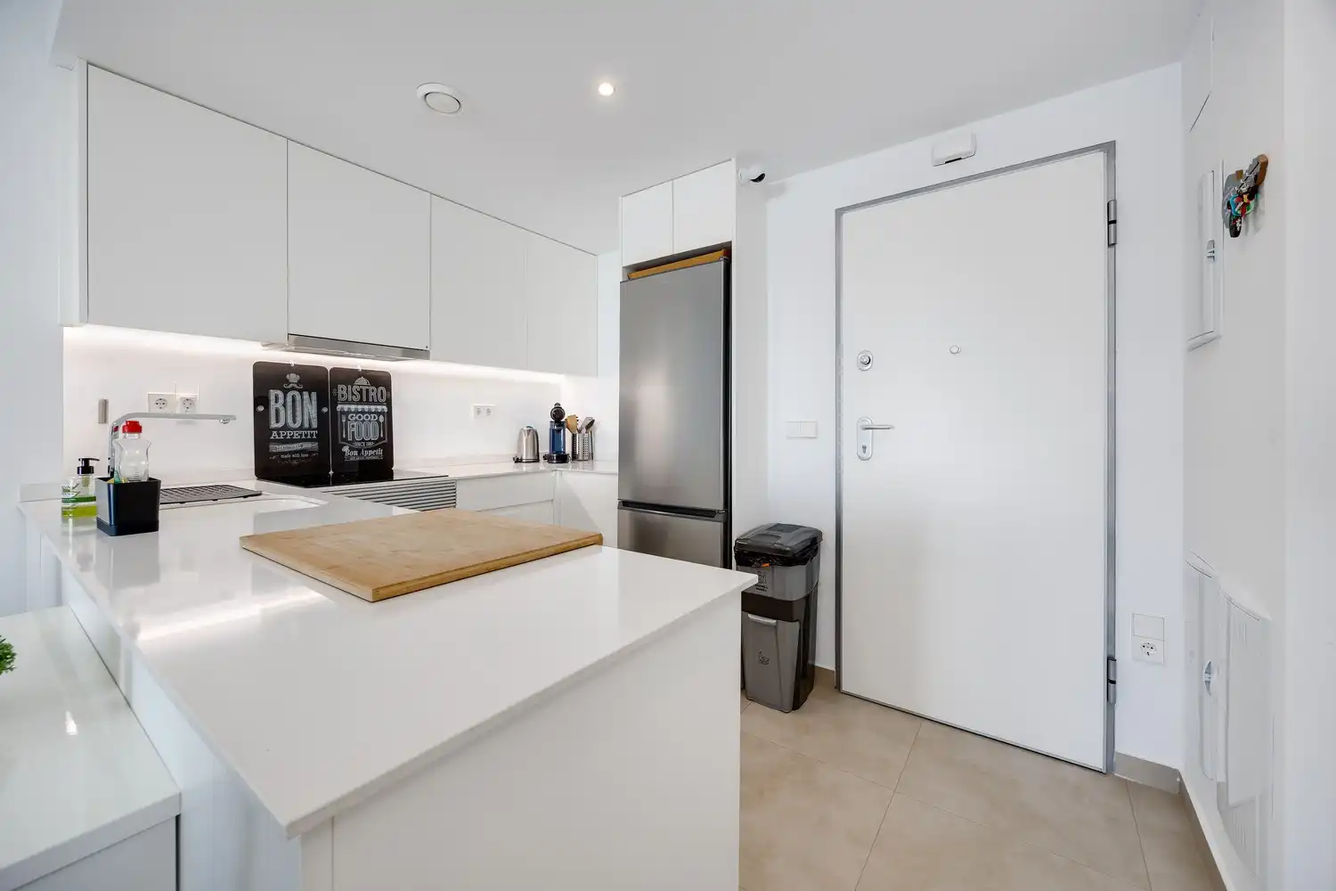 Cocina de Apartamento en venta en Pilar de la Horadada con Terraza