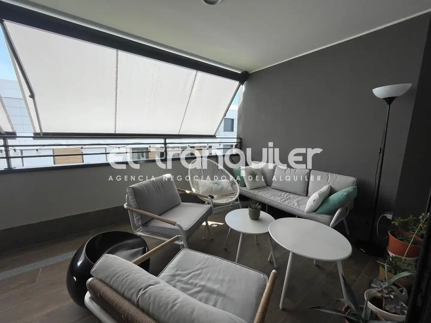 Terrasse von Wohnung zur Miete in Las Rozas de Madrid mit Klimaanlage, Terrasse und Schwimmbad