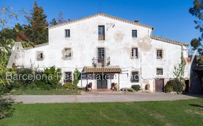 Vista exterior de Finca rústica en venda en Llagostera amb Terrassa, Piscina i Balcó