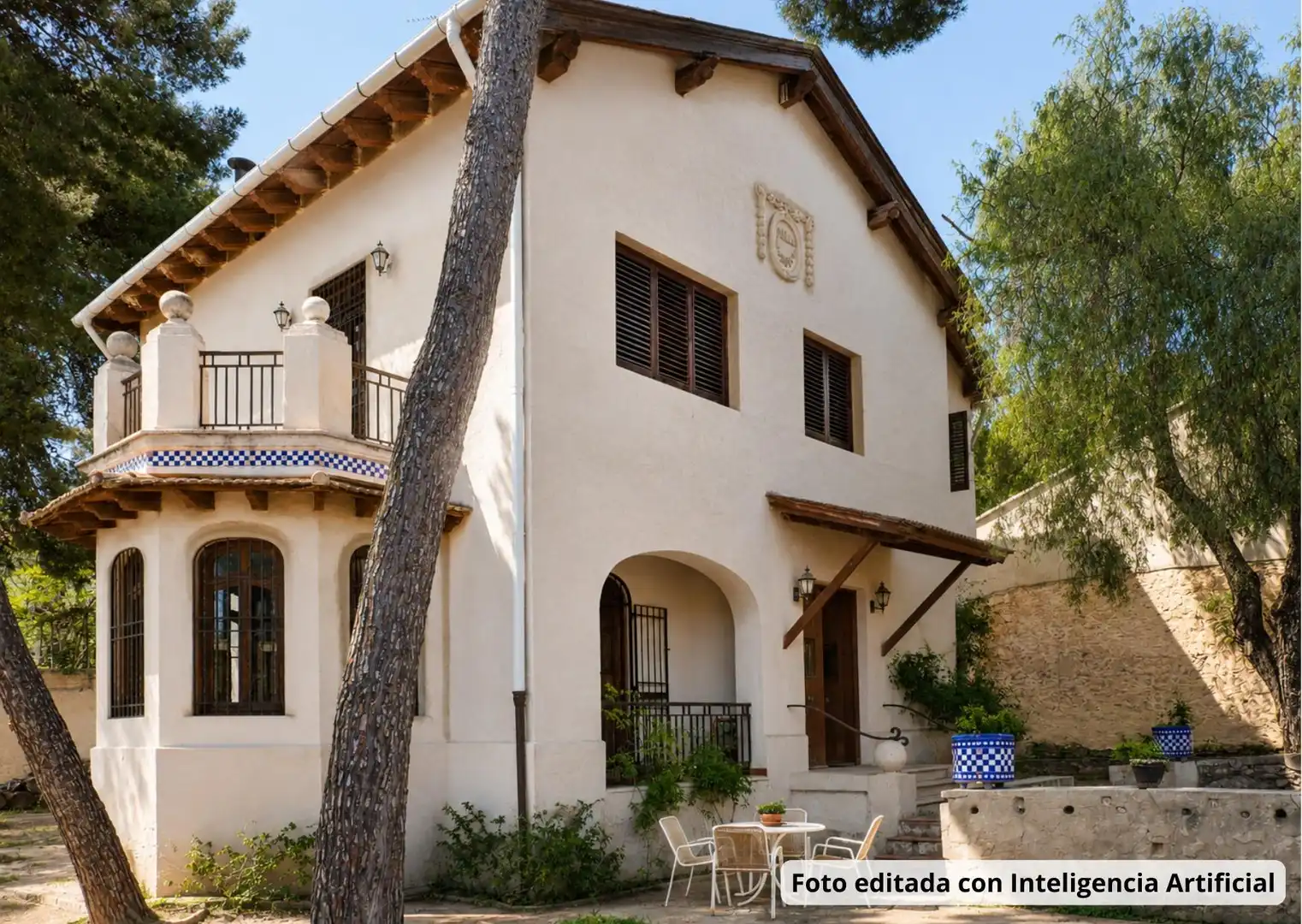 Vista exterior de Casa o xalet en venda en Godella amb Jardí privat, Terrassa i Balcó