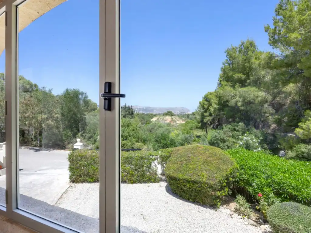 Außenansicht von Haus oder Chalet zur Miete in Jávea / Xàbia mit Heizung, Privatgarten und Terrasse
