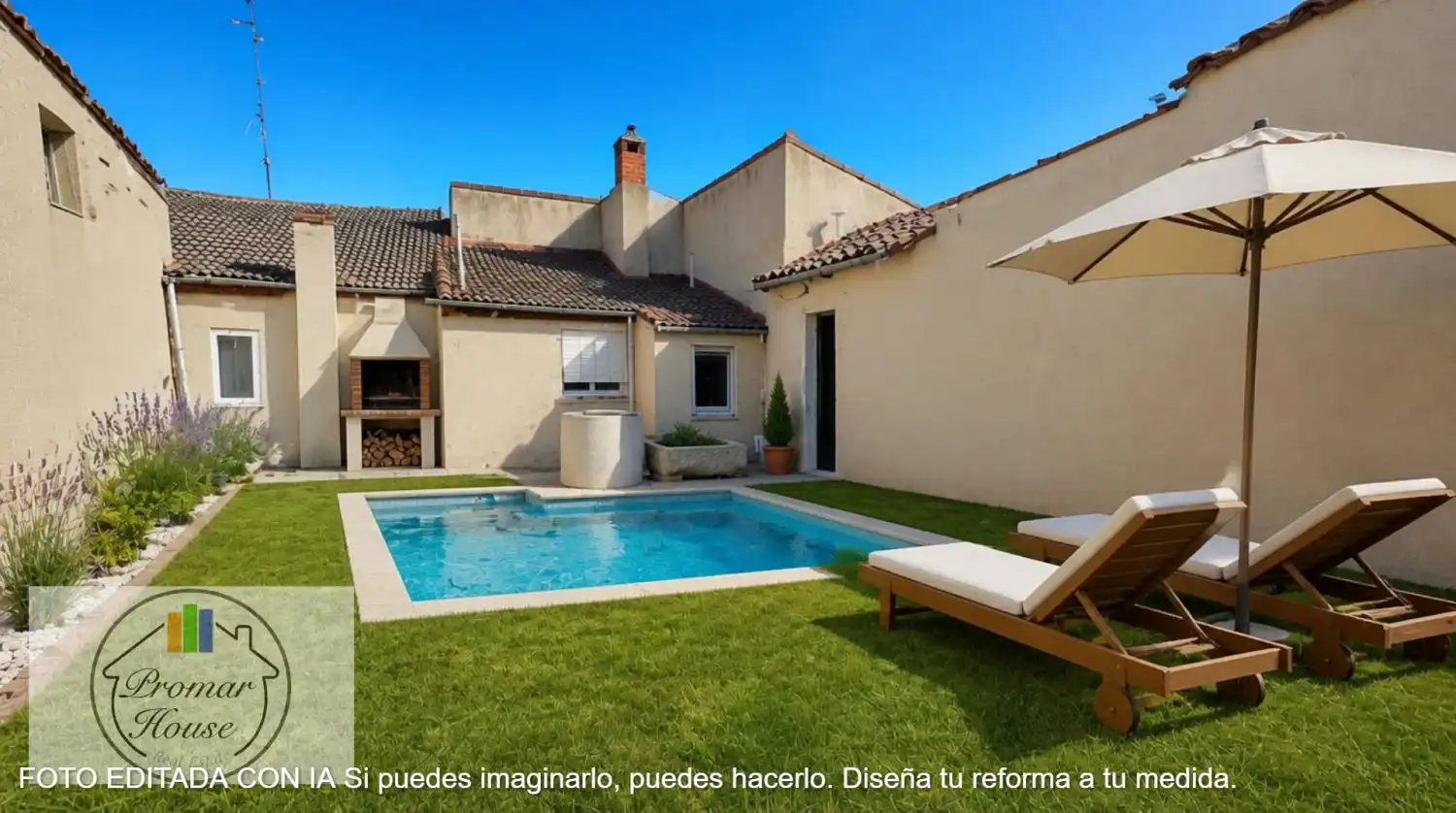 Garden of Houses for sale in Riocabado  with Heating, Terrace and Storage room