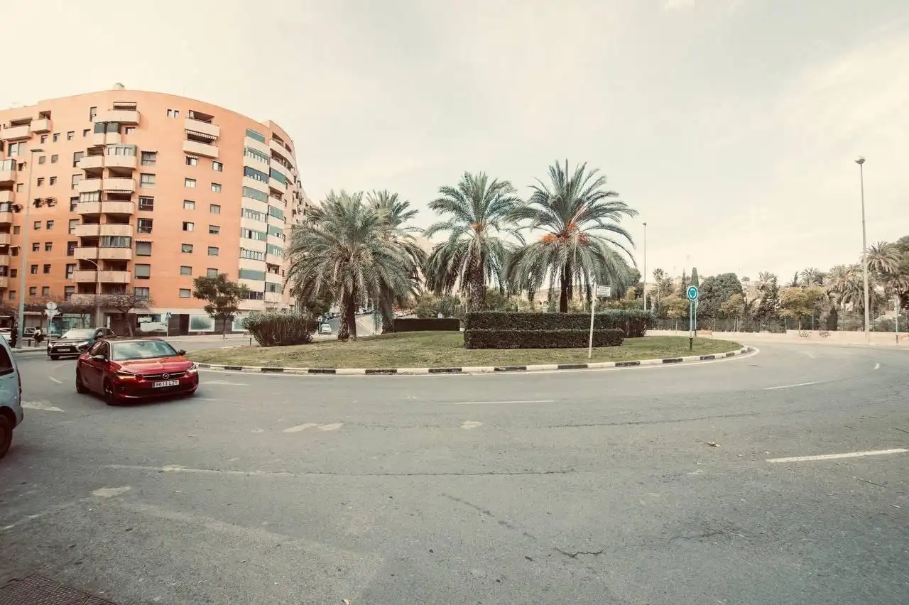 Vista exterior de Piso en venta en Alicante / Alacant con Aire acondicionado, Calefacción y Jardín privado