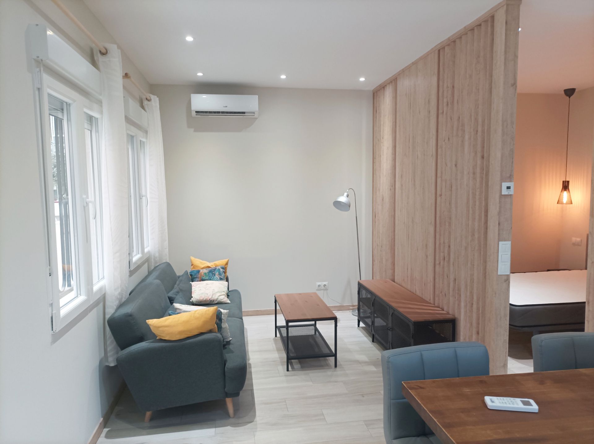 Living room of Apartment for sale in Getafe  with Air Conditioner, Heating and Furnished