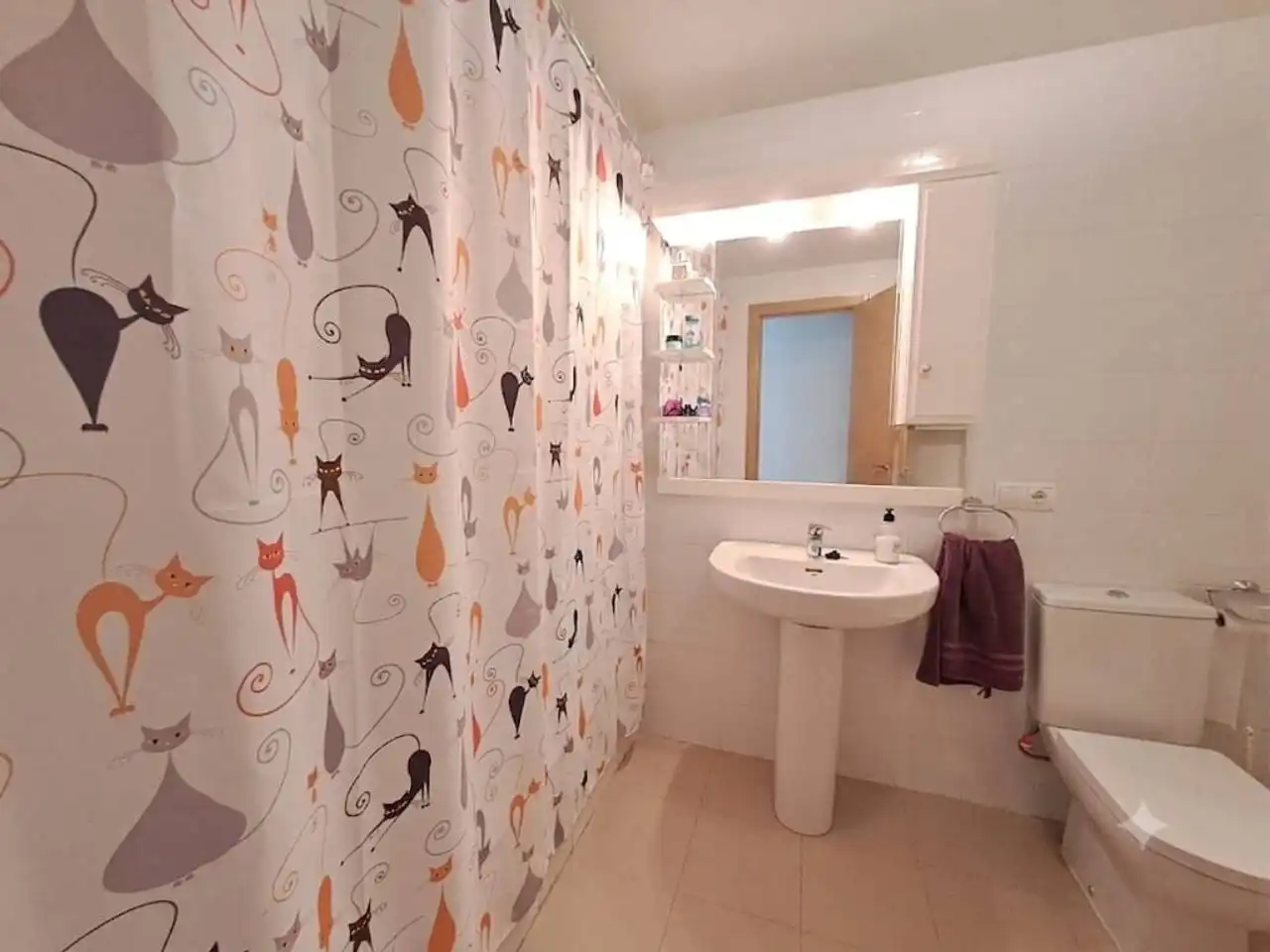 Baño de Casa o chalet en venta en Valdorros con Calefacción, Jardín privado y Parquet