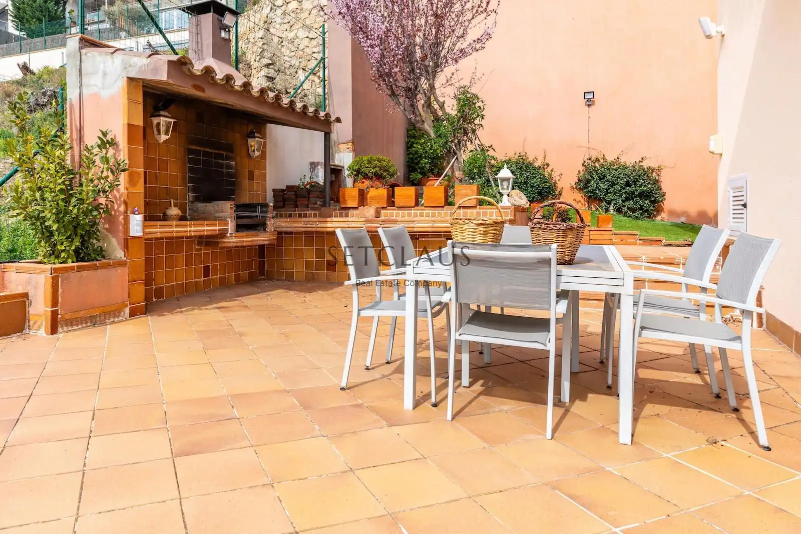 Terraza de Casa o chalet en venta en Badalona con Aire acondicionado, Calefacción y Jardín privado