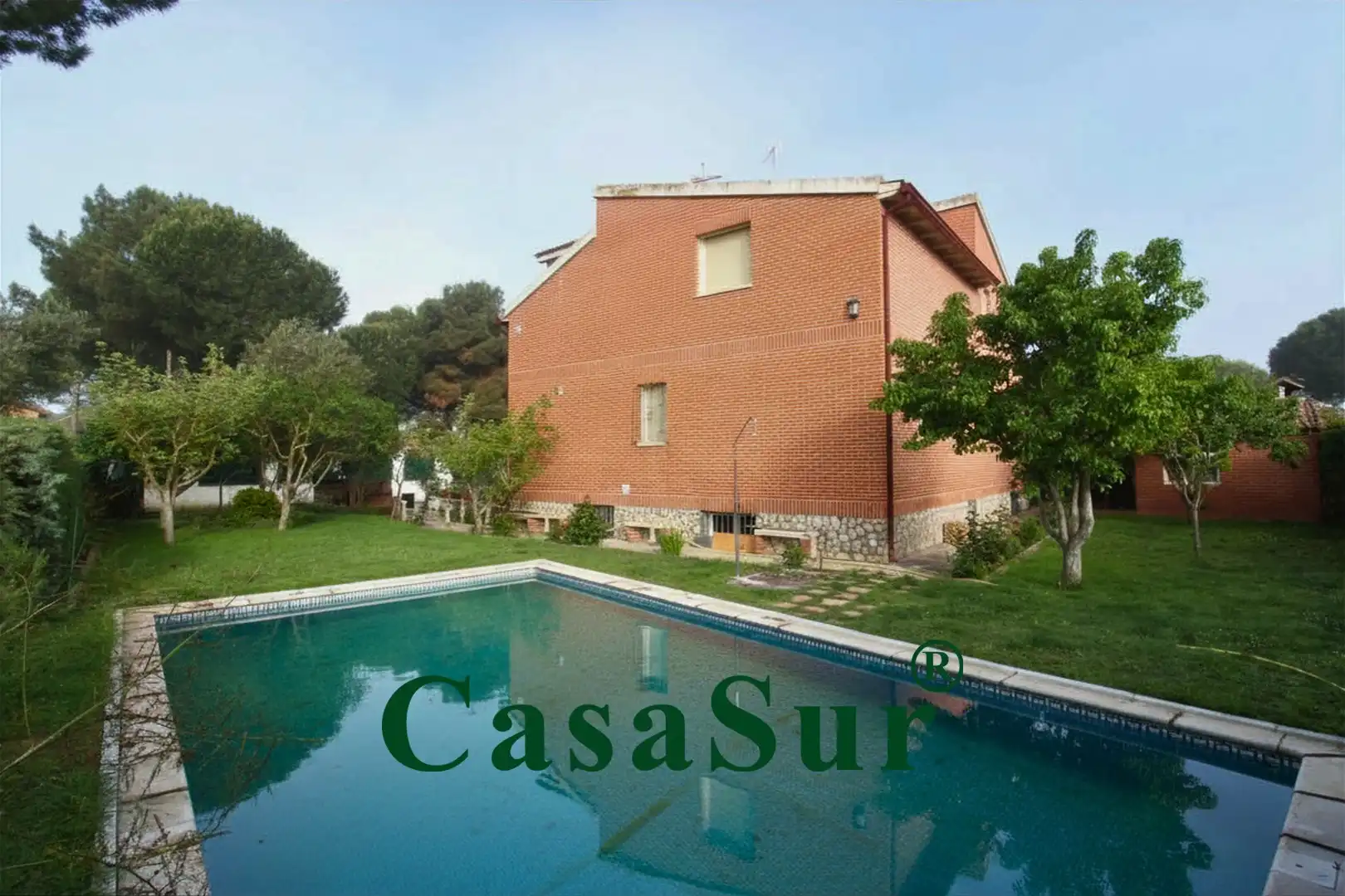 Vista exterior de Casa o chalet en venta en Traspinedo con Calefacción, Jardín privado y Terraza