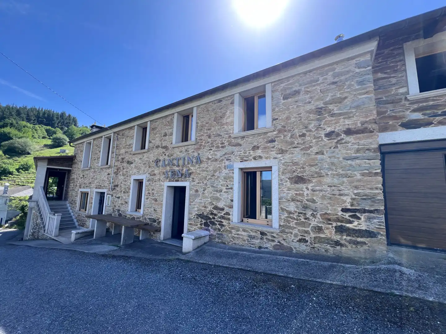 Vista exterior de Finca rústica en venda en Sena amb Calefacció, Parquet i Terrassa