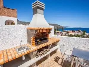 Terrassa de Casa o xalet de lloguer en Almuñécar amb Aire condicionat, Jardí privat i Terrassa