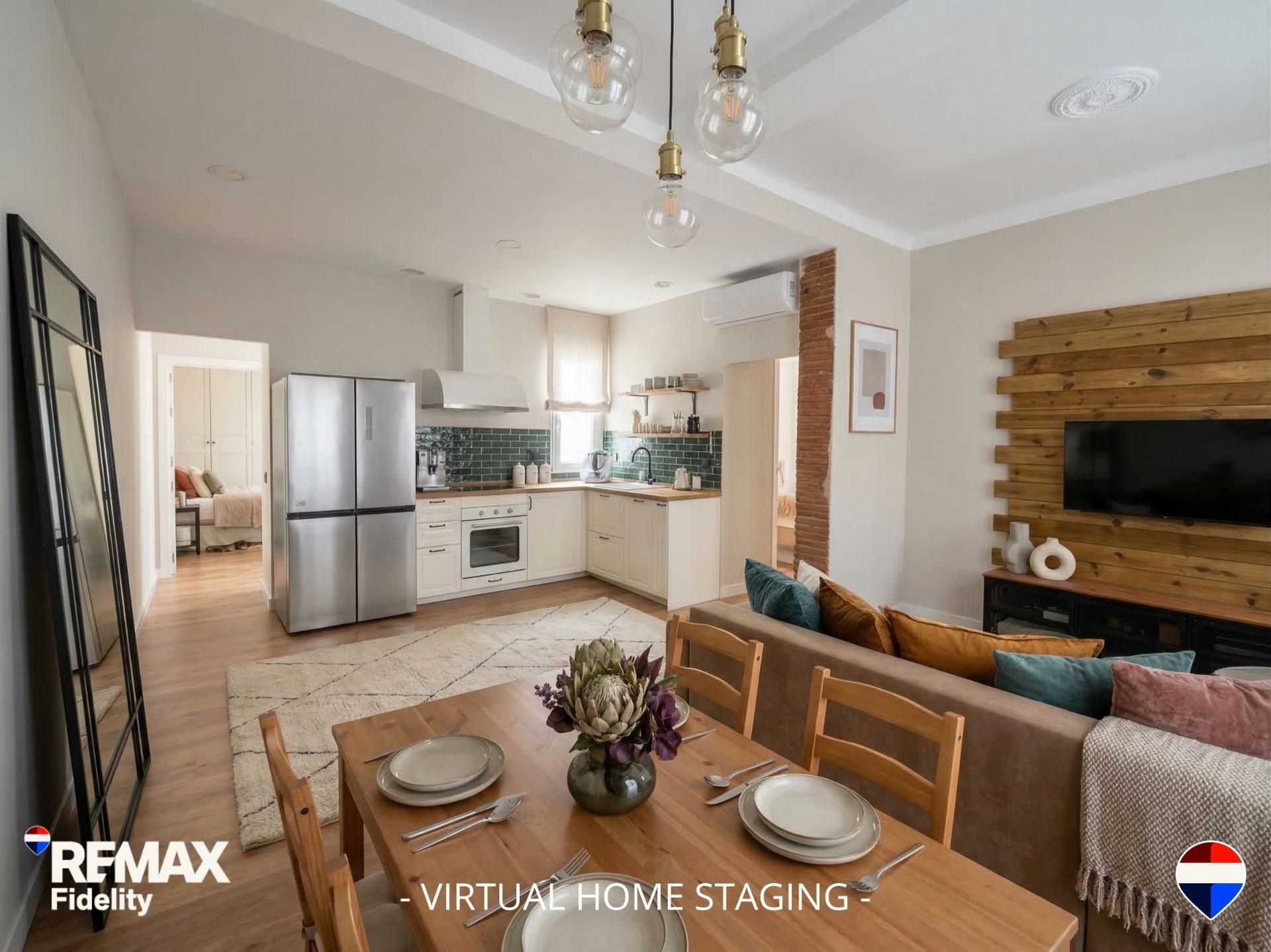 Cocina de Piso en venta en  Madrid Capital con Aire acondicionado y Calefacción