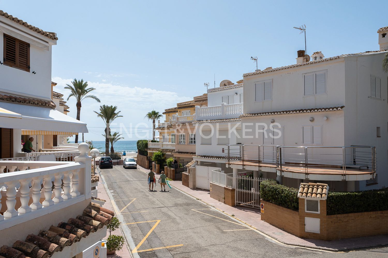 Exterior view of House or chalet for sale in El Puig de Santa Maria  with Air Conditioner, Heating and Private garden